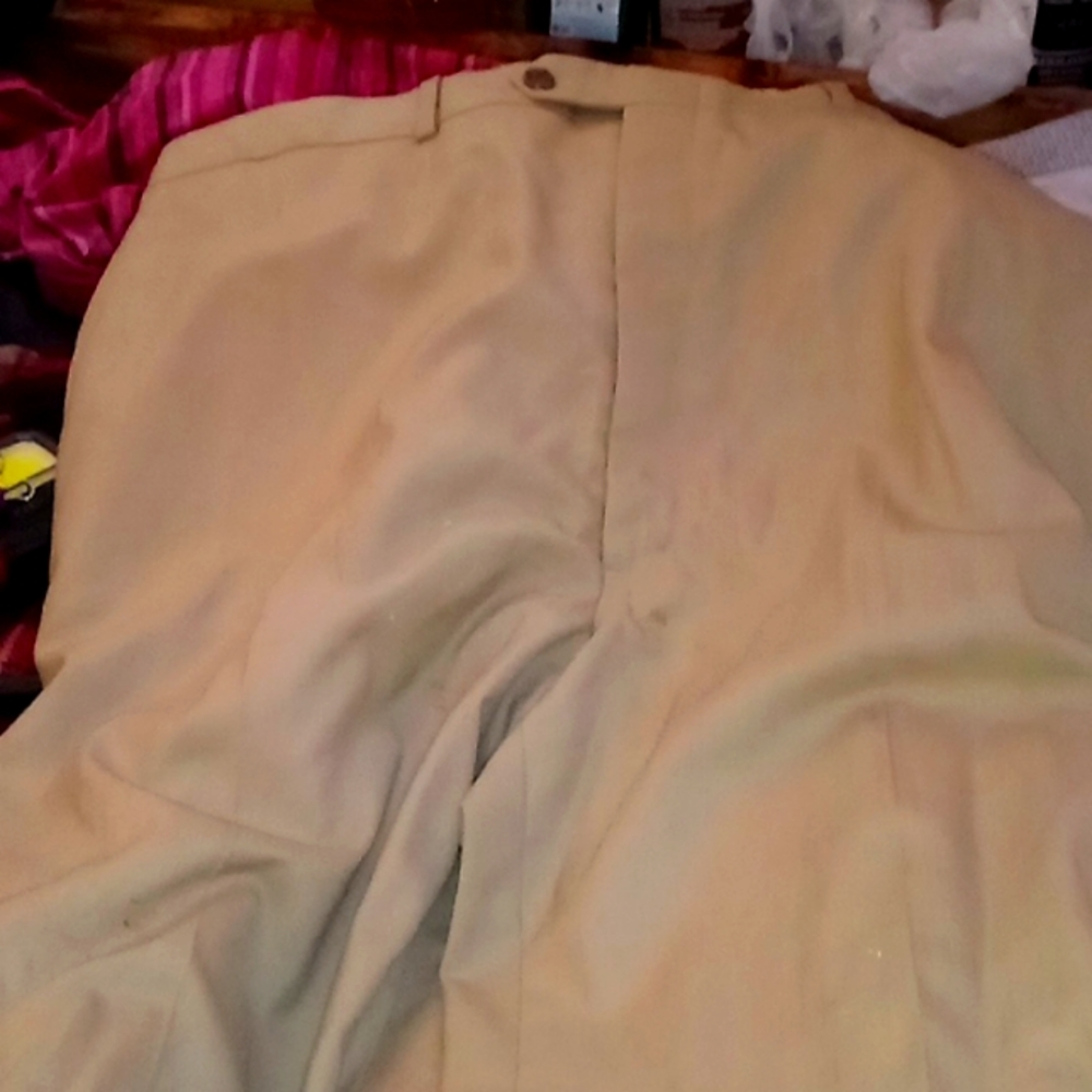 Nordstrom khaki pants tailored by JB Britches Size W 38x34L.Retails around $60.